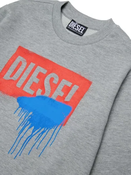 Bluza dziecięca Diesel szara