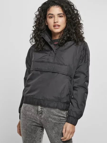 Urban Classics Přechodná bunda černá
