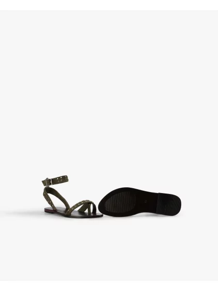 Scalpers Sandále kaki