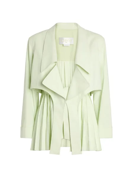 Kurtka Genny plisowana zielona