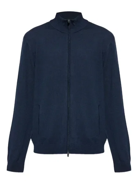 Cardigan Ea7 Emporio Armani albastru