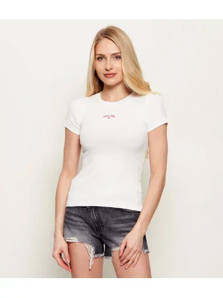 Guess Jeans Tricou alb