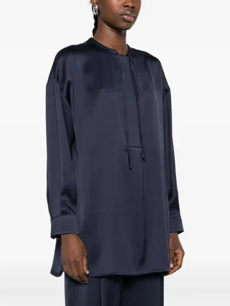 Bluză Giorgio Armani cu legături albastru