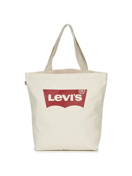 LEVI'S Shopper červená / nebielená biela