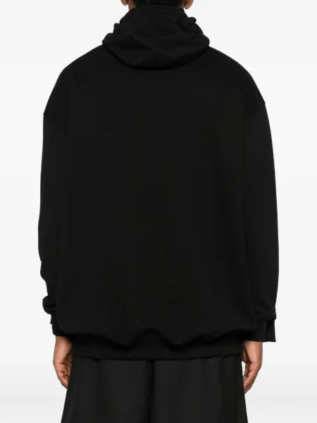 Суичър с качулка Comme Des Garçons Shirt с качулка черно