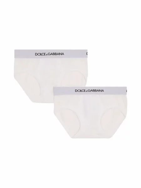Szorty dziecięce Dolce And Gabbana białe
