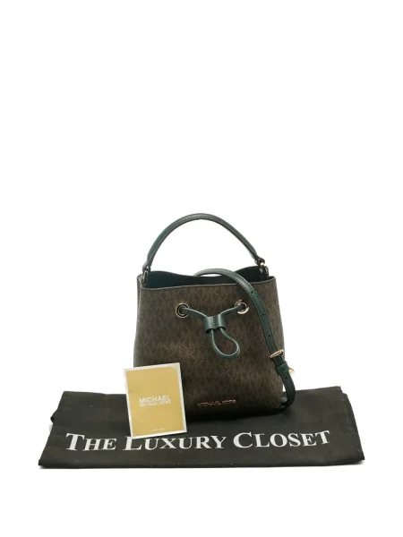 Geantă bucket Michael Kors maro