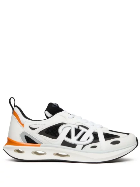 Sneakerși Valentino Garavani din piele alb