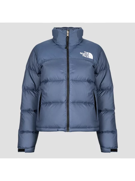 Geacă The North Face retro albastru