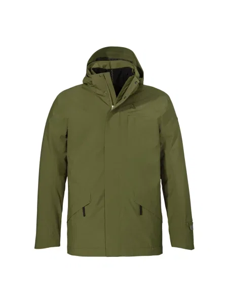 Parka Schöffel zielona