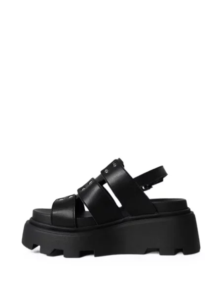 Sandale Altercore cu platformă negru