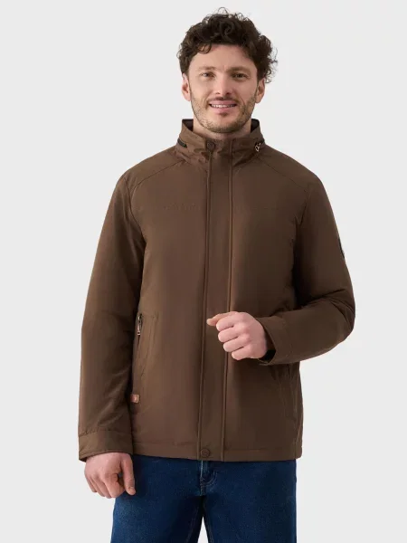 Демісезонна куртка AVECS коричневий