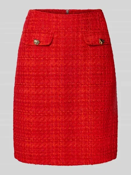 Spódnica o długości do kolan z imitacji bouclé Christian Berg Woman