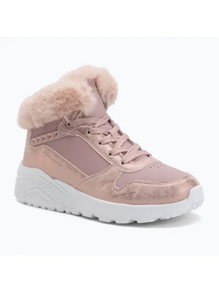 Детски обувки SKECHERS Uno Lite Comfurt Collar mauve розово