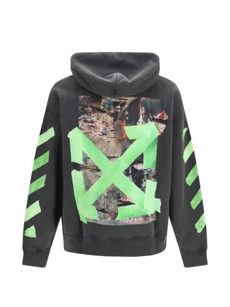 Hanorac cu glugă Off-white alb