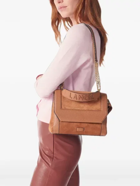 Geantă shopper Lancel maro