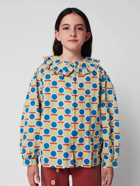 Bobo Choses Dětská košile Geometric Scacs