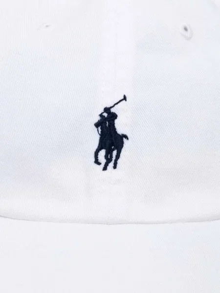 Czapka z daszkiem Polo Ralph Lauren biała
