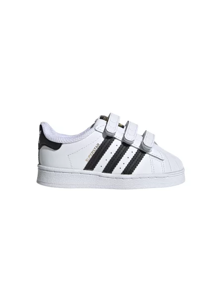 Adidas Superstar CF I Kids White Dzieci Buty sportowe adidas Originals Size: 19 biały