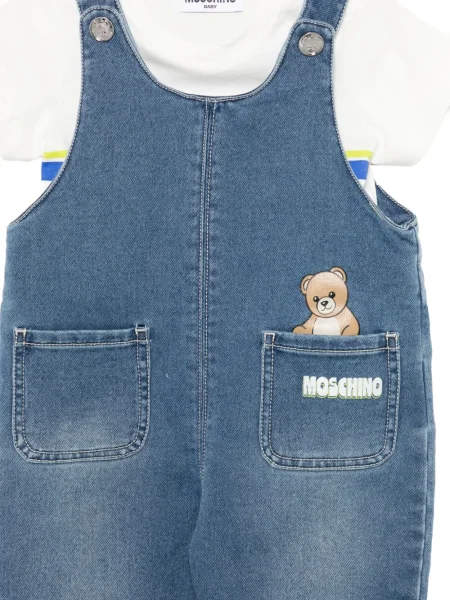 Dětské kalhoty Moschino modré