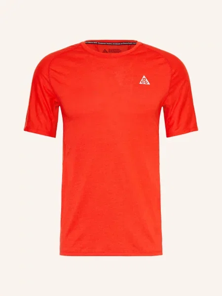 Nike Funkční Tričko Acg Solar Chase červená