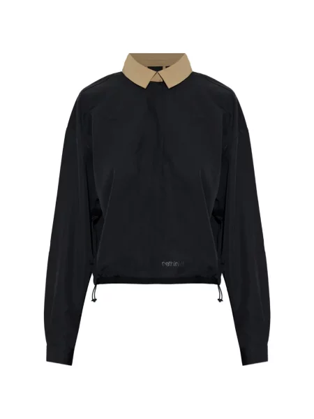 Gulerat tricou Rethinkit Studios cu cordon negru
