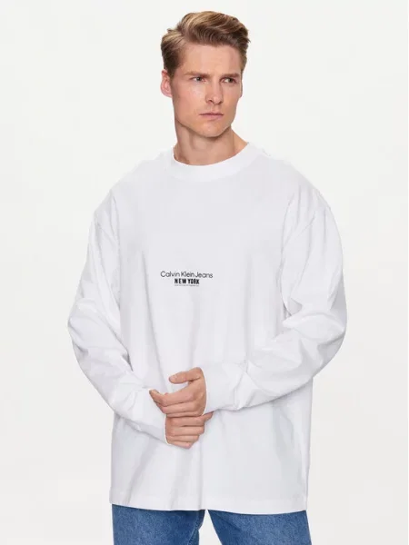 Calvin Klein Jeans Džemperis balta
