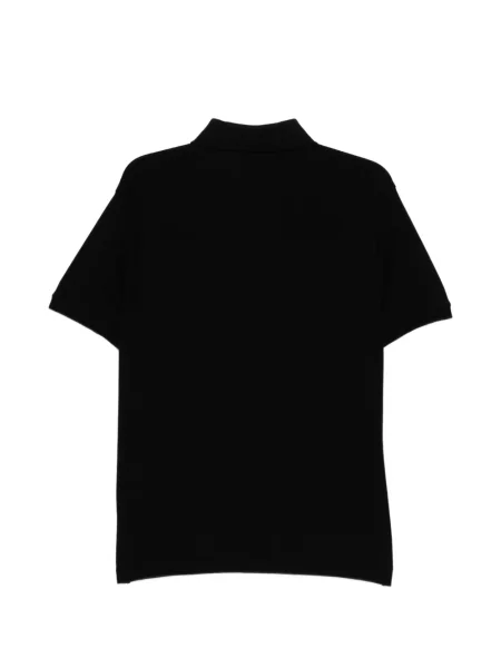 Polo Emporio Armani με κέντημα μαύρο