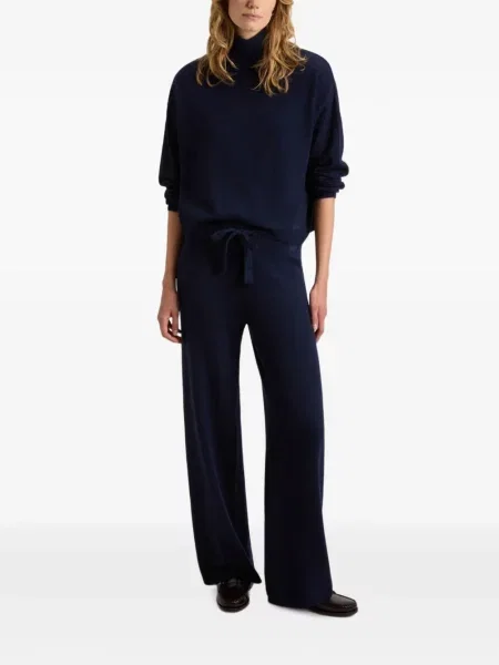 Pantaloni Woolrich cu cordon albastru