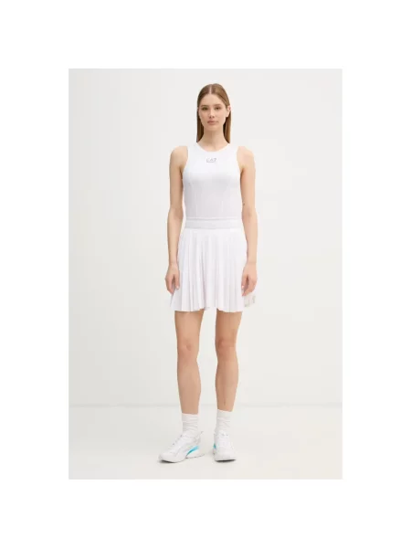 Sukienka mini Emporio Armani Ea7 biała