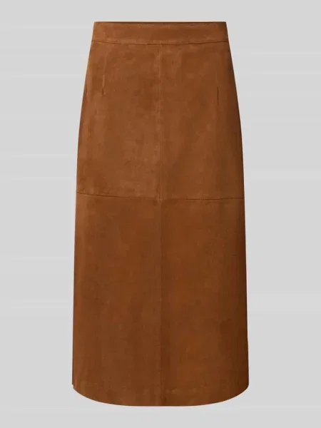 Spódnica midi w skórzanym looku Model „Marmo“ Marella