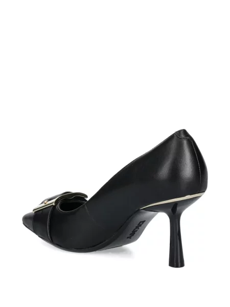 Pantofi cu toc Dkny cu cataramă negru