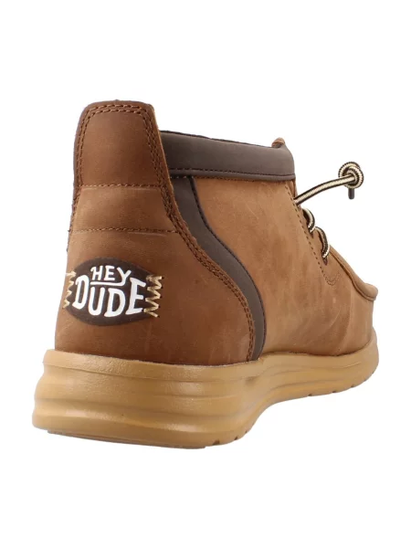 Pantofi Heydude din piele maro