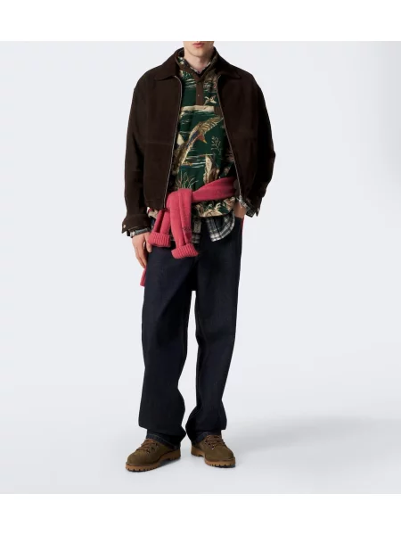 Fleecový sveter Polo Ralph Lauren s potlačou zelená