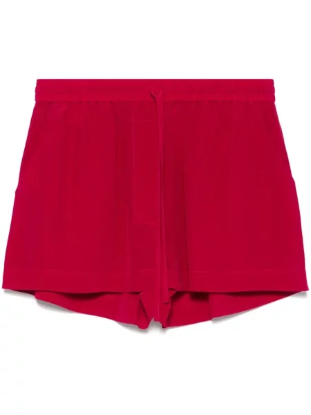 Pantaloni scurți P.a.r.o.s.h. de mătase roz