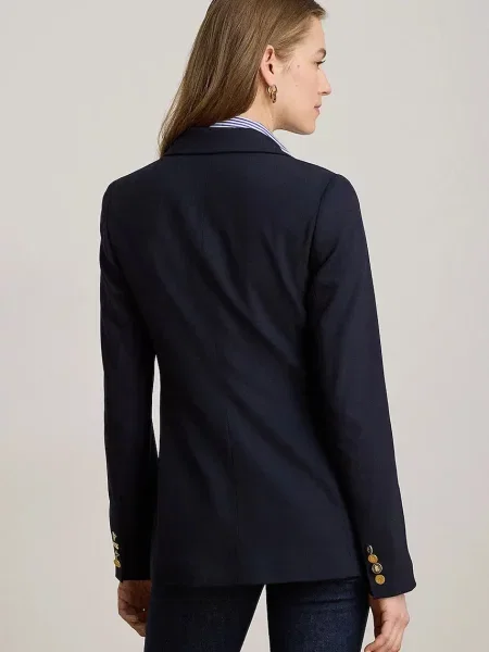 LAUREN RALPH LAUREN Sako Tmavomodrá Straight Fit modrá