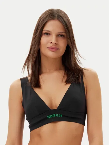 Calvin Klein biustonosz kąpielowy miękka miseczka czarny