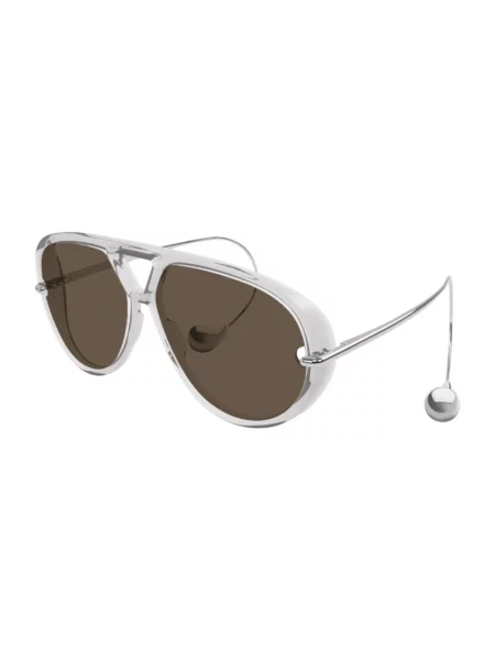 Bottega Veneta Akcesoria unisex ONE SIZE Stylowe okulary przeciwsłoneczne dla twojego looku szary