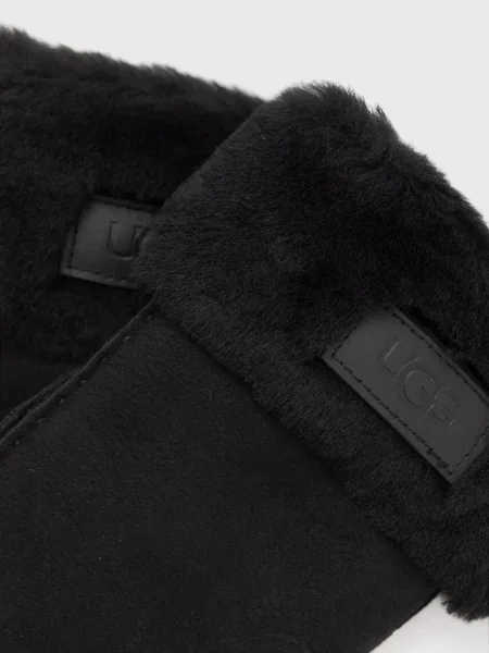 Замшеві рукавички UGG чорний