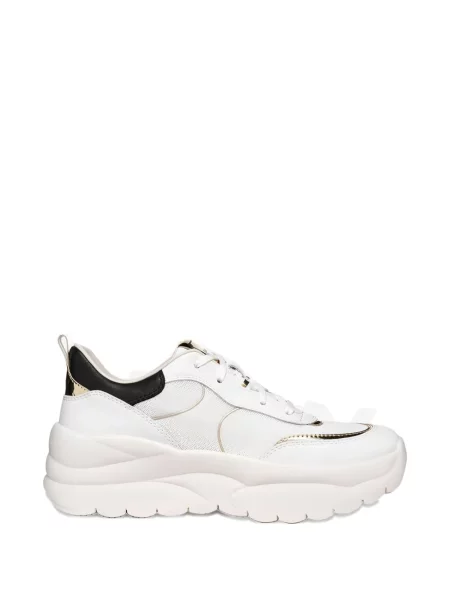 Sneakerși Geox plasă alb