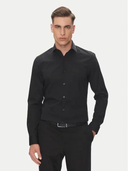 Πουκάμισο Calvin Klein μαύρο
