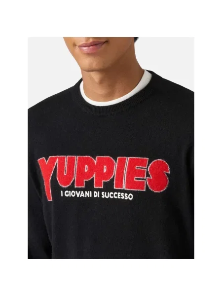 Sweter Mc2 Saint Barth wełniany czarny