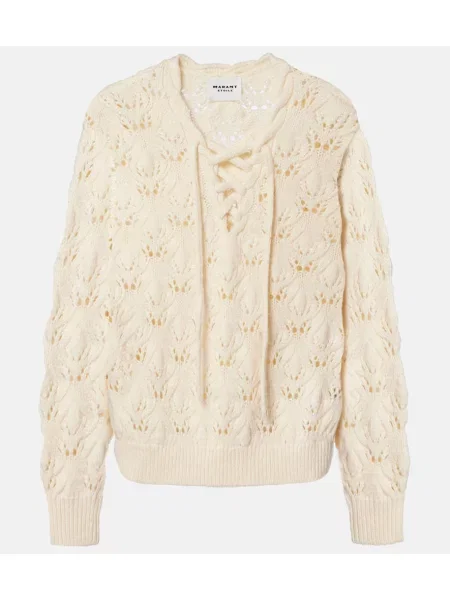 Pulover Marant Etoile de lână alb