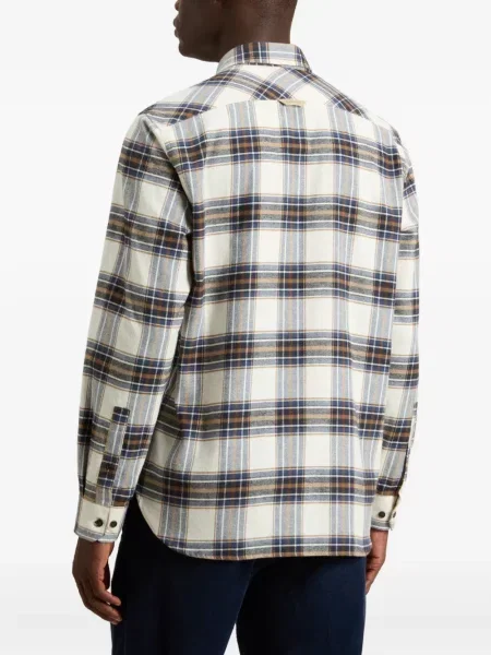 Cămașă Woolrich în carouri de flanelă