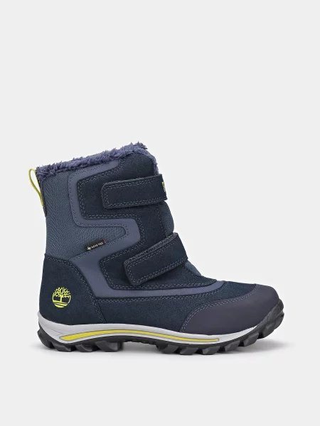 Дитячі Черевики Timberland CHILLBERG GTX темно-синій штучна шкіра/текстиль сині