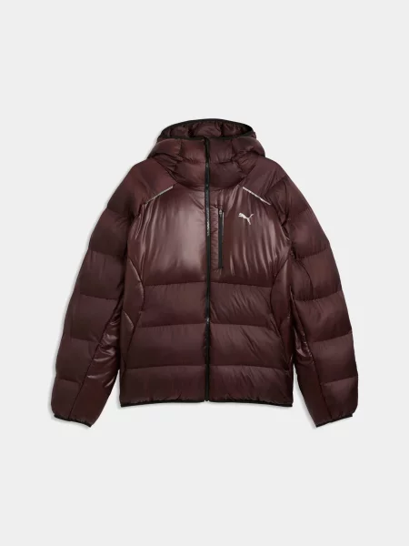 Демісезонна куртка PUMA Tech Primaloft Puffer M комбінований верх коричневий