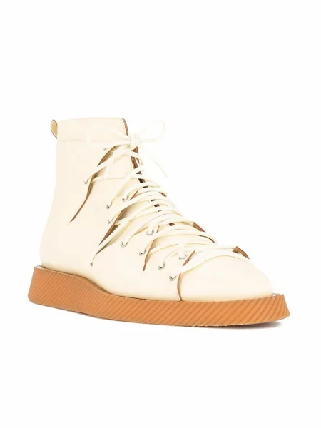 Cizme scurte Jil Sander fără toc