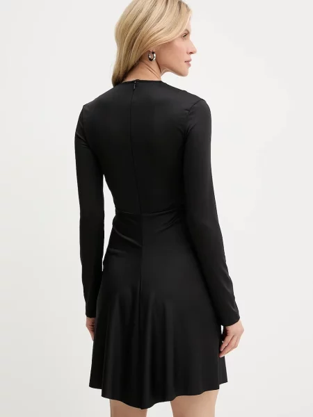 Платье мини Victoria Beckham черное