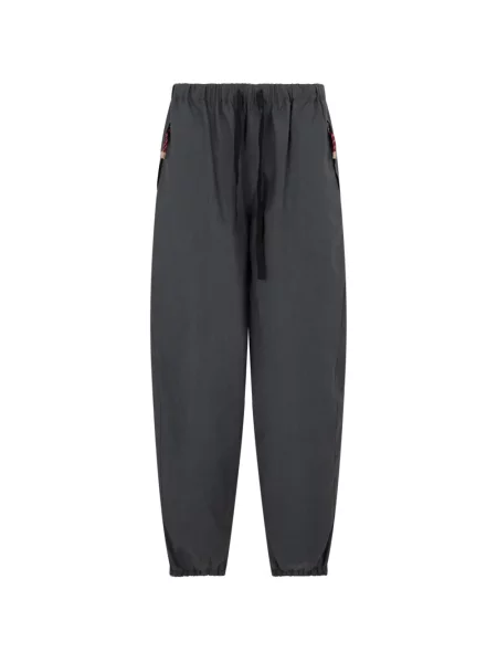 Pantaloni de jogging Prada de mohair gri