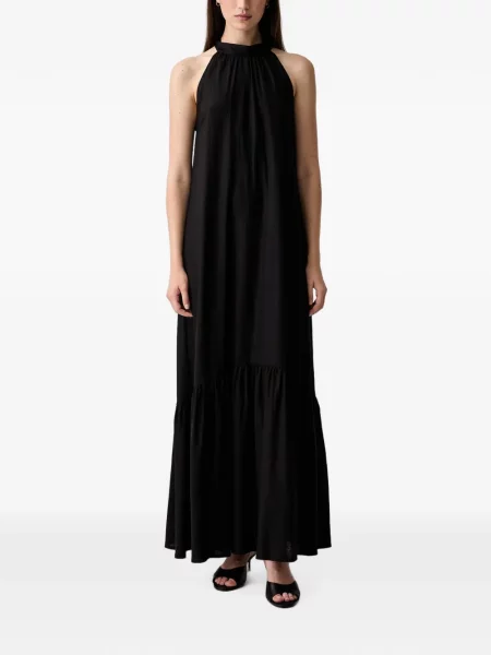 Rochie maxi Vicolo cu gât halter negru